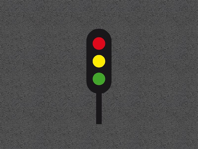 Technical render of a Traffic Light